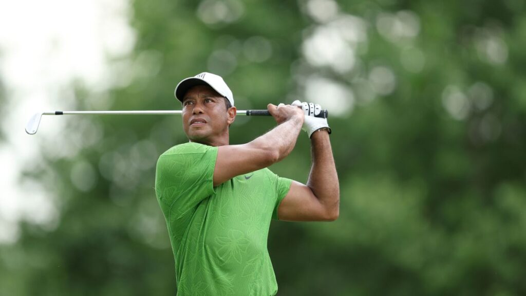 Tiger Woods in the PGA Tour 2024